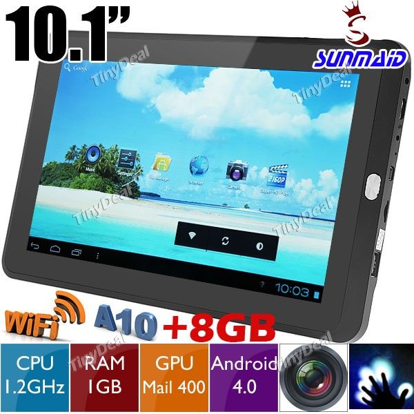 TABLET 10.1" Capacitive Screen Android 4.0 8GB Tablet PC